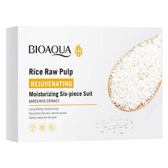 BIOAQUA - Rice Raw Pulp Rejuvenating Set